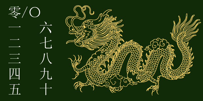 Цифры в китайском