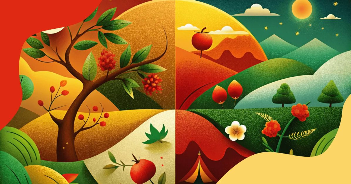 Как называются времена года на китайском языке