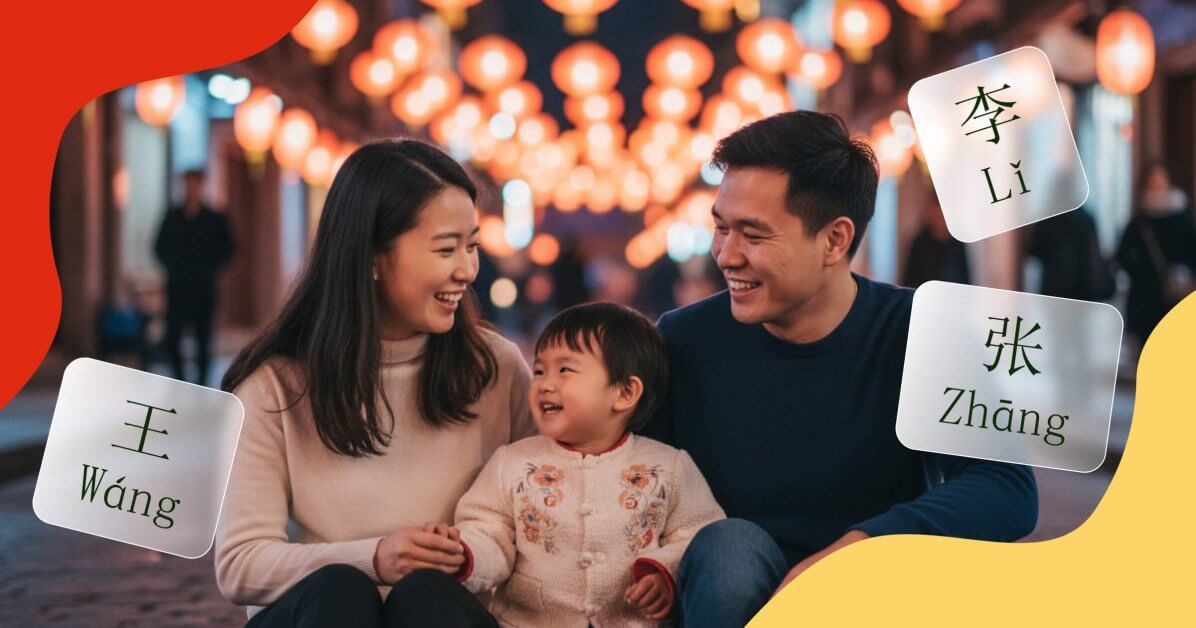 Китайские фамилии и их значения