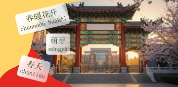 Лексика по теме «Весна» на китайском языке